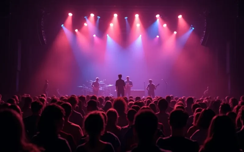 Como os filmes de shows ao vivo são gravados e produzidos