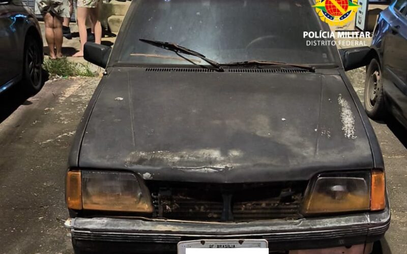 Preso por tentar furtar carro com guincho no Núcleo Bandeirante