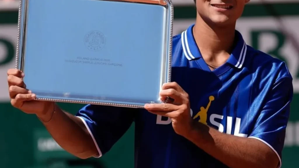 Guto, campeão juvenil em Roland Garros: “Quero ser o maior da história”