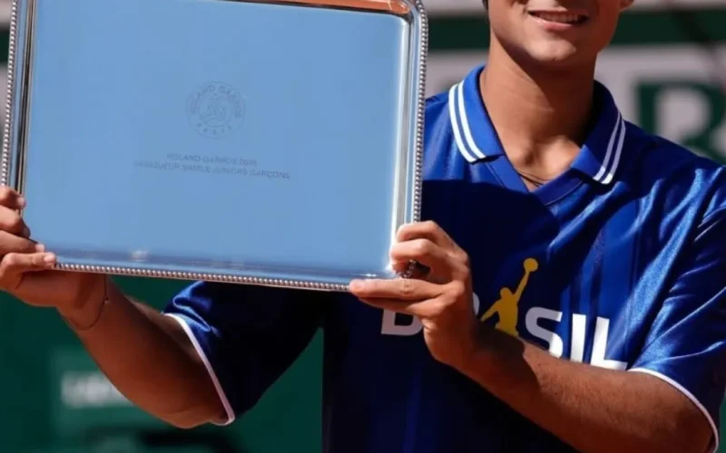 Guto, campeão juvenil em Roland Garros: “Quero ser o maior da história”