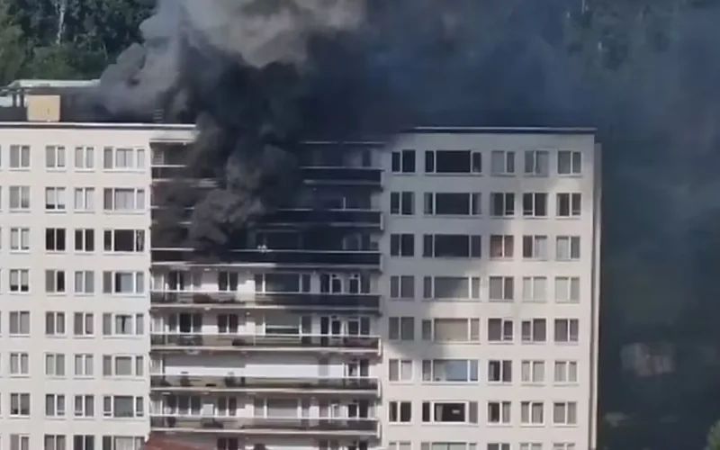 Incêndio na Bélgica deixa mortos e feridos