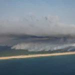 Incêndio na França: milhares fogem do paraíso Cap Ferret