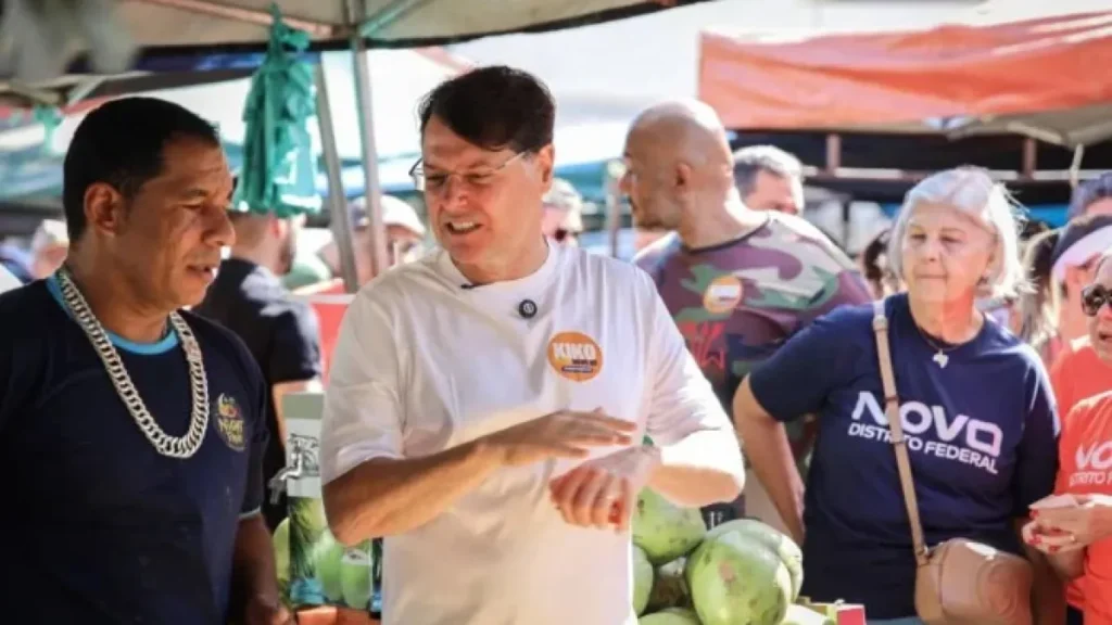 Kiko Caputo abre campanha ao GDF e visita quatro regiões