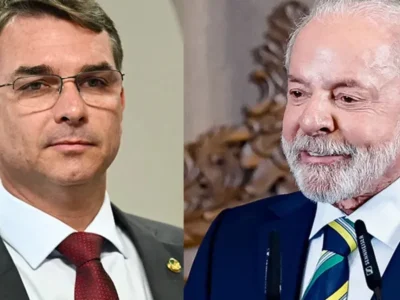 Lula lidera com 41% e Flávio Bolsonaro tem 36%